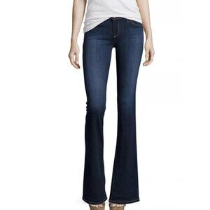 Women's Adriano Goldschmied The Angelina Petite Boot Cut Denim Jeans Size 32R